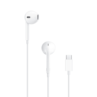 Originální drátová sluchátka Apple EarPods USB-C MTJY3ZM/A bílá v blistru