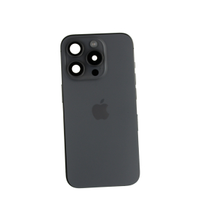 Originál korpus a kryt baterie iPhone 15 Pro titanový - demontovaný díl Grade A