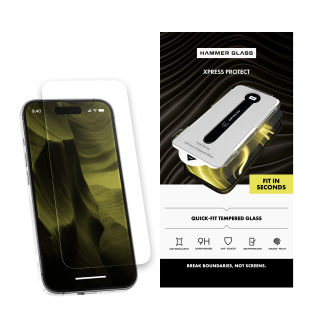 Hammer Glass Xpress Ochránné tvrzené sklo iPhone 17 Pro Max