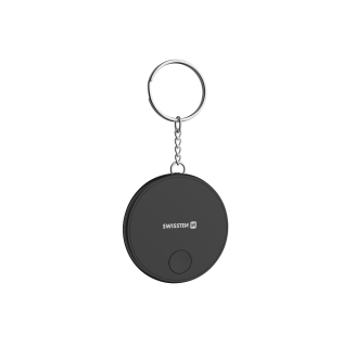 Swissten Chytrý lokátor Find Tag s funkcí Apple Find My klíčenka černá