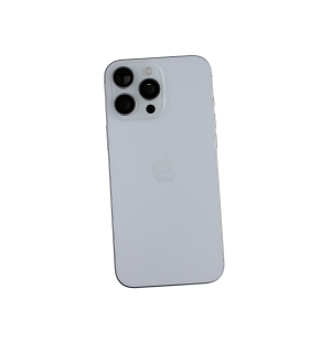 Originál korpus - kryt baterie iPhone 16 Pro Max bílý Grade A - demontovaný díl