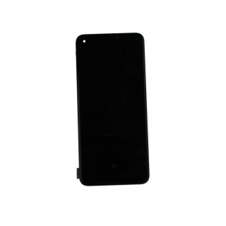Originál LCD + Dotyková vrstva Realme 8 Pro RMX3081 - Realme 8 RMX3085 černá - repasovaný díl vyměněné sklíčko
