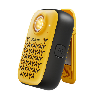 Joyroom Maya JR-MS03 malý přenosný bezdrátový Bluetooth reproduktor s LED svítilnou IP67 žlutý