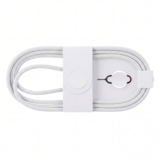 Originální tkaný kabel Apple USB-C / USB-C 60W 1 m - klíček SIM bulk