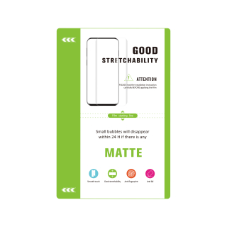 TPU Matte 140µm - matná ochranná fólie pro plotr s modrým filtrem 4vrstvá - úzká 180×120 mm