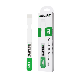RELIFE TK1 profesionální keramická škrabka určená pro přesné čištění základních desek, cínu - BGA čipů a elektronických komponentů