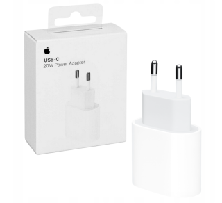 Originál síťová nabíječka iPhone MHJE3ZM/A 20W bílá Blister