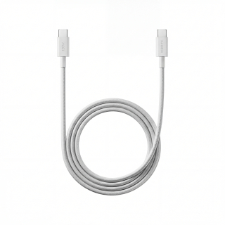Originální kabel USB-C Xiaomi 6A 120W oplet 1 m bílý v blistru