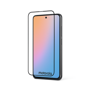 Ochranné tvrzené sklo Motorola Moto G86 - Motorola G86 Power černé 5D celoplošné lepení