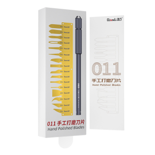 QianLi 011 Blades – profi ručně leštěné servisní čepele s rukojetí